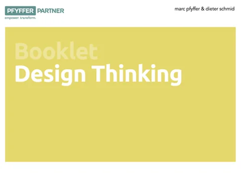 Cover E-Booklet «Design Thinking»