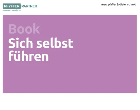 Cover E-Book «Sich selbst führen»