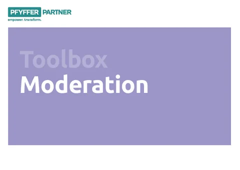 Cover Toolbox «Moderation»