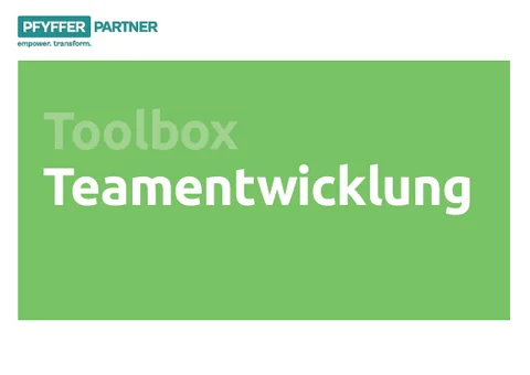 Cover Toolbox «Teamentwicklung»